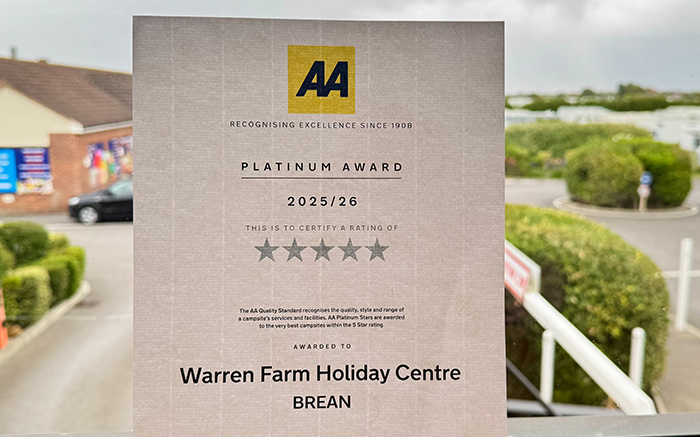 Warren Farm Achieves 5-star Platinum Rating